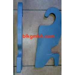 Schnellwechsler Anschweißplatte für Verachtert CW10