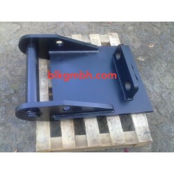 Anschweißlatte MS10 SW10 Adapterrahmen Adaperplatte Schnellwechsler Platte