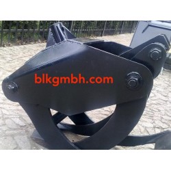 Forstgreifer Rückezange Holzgreifer Schlepper Bagger NEU ?50 mm