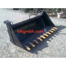 Hydraulische Klappschaufel Greiferschaufel Schaufel Euroaufnahme 1400 mm