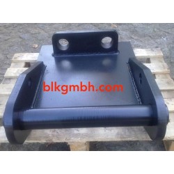 Anschweißrahmen MS08 DS08 Adapterrahmen Anbaurahmen Schnellwechsler