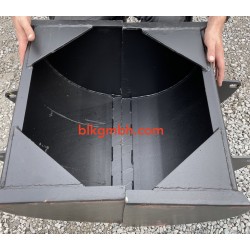 Zweischalengreifer, Schalengreifer,Löffel, Greifer, Gabel, Sieb mit Rotator