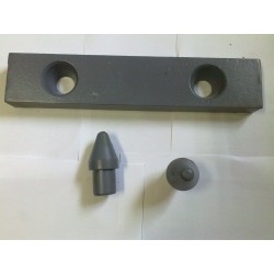 Anschweißteile zu Mecalac 11/12 Schnellwechsler Schaufel NEU