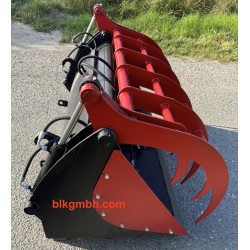 Heckbagger Anbaubagger Bagger für Dreipunktaufnah Baggerarm Schlepper Tieflöffel