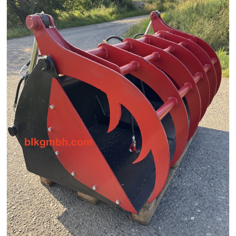 Heckbagger Anbaubagger Bagger für Dreipunktaufnah Baggerarm Schlepper Tieflöffel