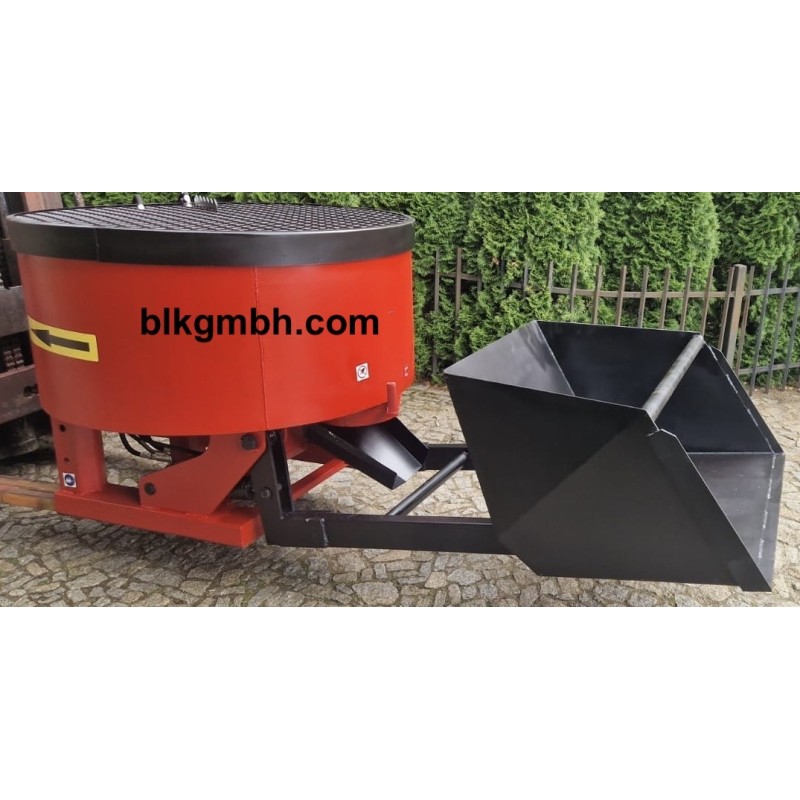 Betonmischer Zwangsmischer hydraulisch Selbstbefüller Selbstbeladung