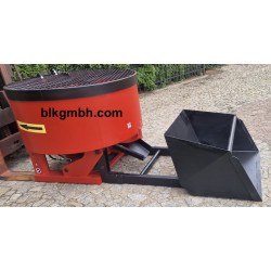 Betonmischer Zwangsmischer hydraulisch Selbstbefüller Selbstbeladung