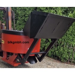 Betonmischer Zwangsmischer hydraulisch Selbstbefüller Selbstbeladung