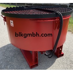 Betonmischer, Mischer mit hydraulischem Antrieb 400, 600, 800, 1000, 1200L