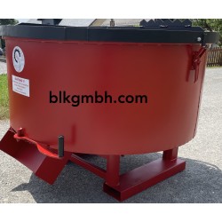 Betonmischer, Mischer mit hydraulischem Antrieb 400, 600, 800, 1000, 1200L