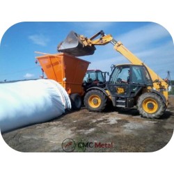 Silopresse Siliermaschine Silierung Schlepper Mais Gras Schlepper Traktor